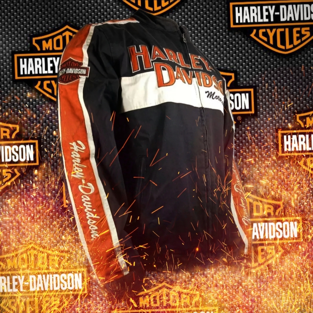 Rare Vintage Harley Davidson Motorcycles American… - image 1